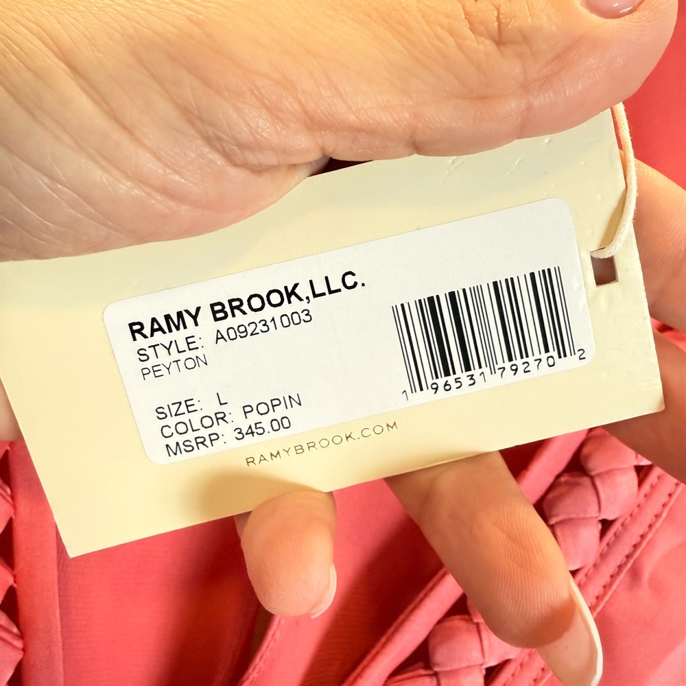 Ramy Brook Peyton V-Neck Tank Top -L- NWT - Picture 9 of 10